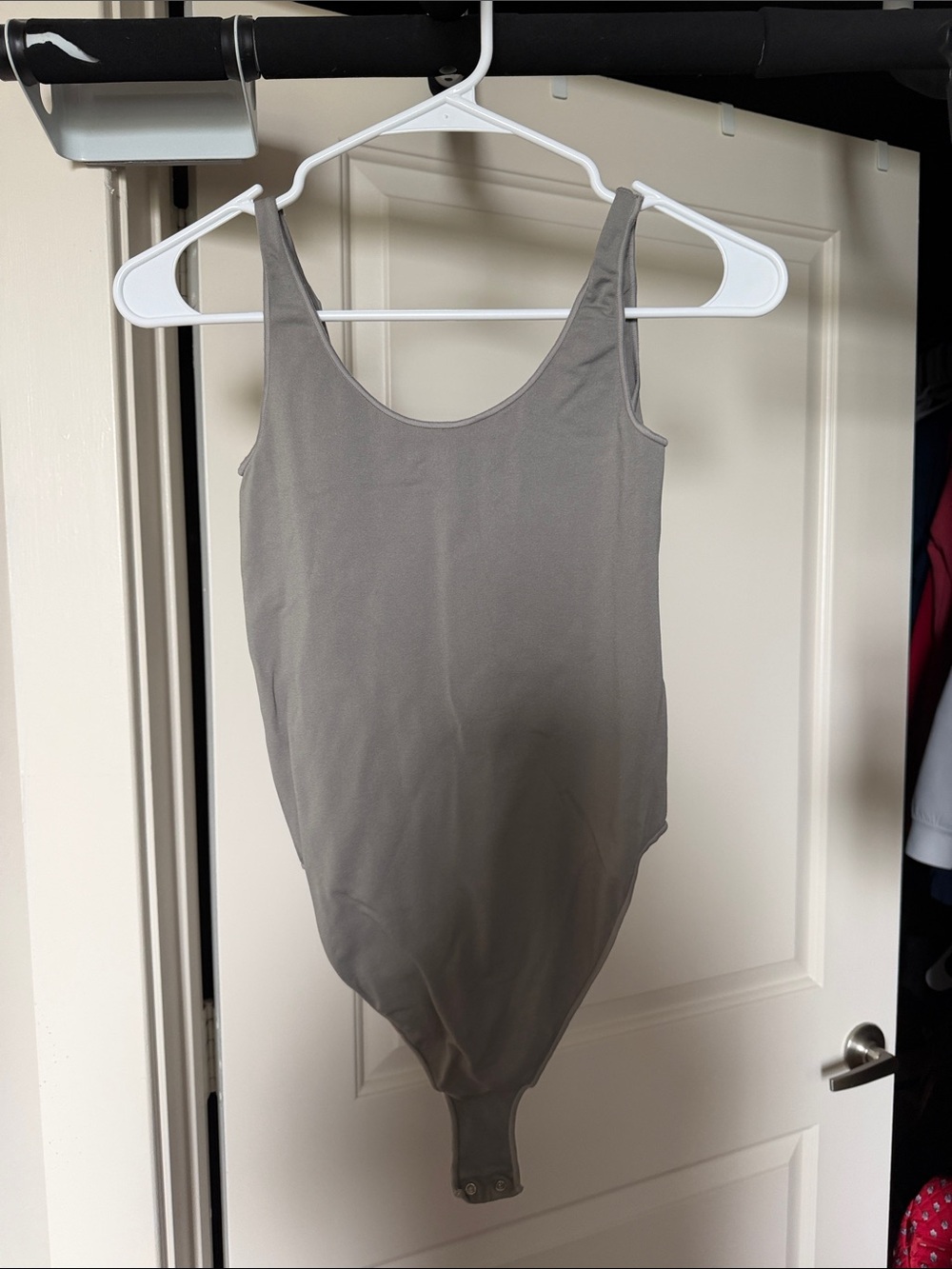 Skins One-Piece Tank Bodysuit - Gray
